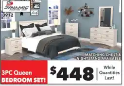 Surplus Furniture Aurora Oak 3 Piece Queen Bedroom Set offer