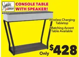 Surplus Furniture Sethlen Console Table with Speaker offer