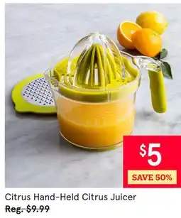 Kitchen Stuff Plus Citrus Hand-Held Citrus Juicer offer