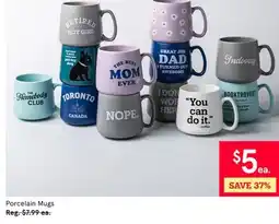 Kitchen Stuff Plus Porcelain Mugs offer