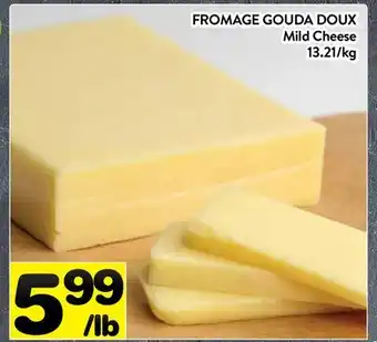 Supermarché PA FROMAGE GOUDA DOUX | Mild Cheese offer