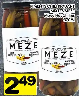 Supermarché PA PIMENTS CHILI PIQUANT MIXTES MEZE | Mixed Hot Chillies offer