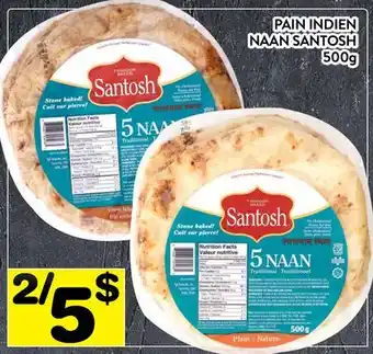 Supermarché PA PAIN INDIEN NAAN SANTOSH offer