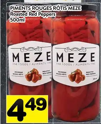 Supermarché PA PIMENTS ROUGES RÔTIS MEZE | Roasted Red Peppers offer