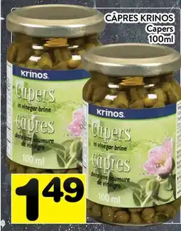 Supermarché PA CÂPRES KRINOS | Capers offer
