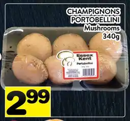 Supermarché PA CHAMPIGNONS PORTOBELLINI | Mushrooms offer