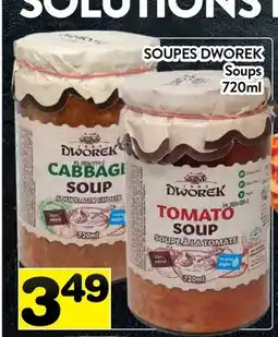 Supermarché PA SOUPES DWOREK | DWOREK Soups offer