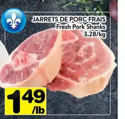 Supermarché PA JARRETS DE PORC FRAIS | Fresh Pork Shanks offer