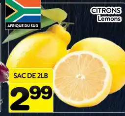 Supermarché PA CITRONS | Lemons offer
