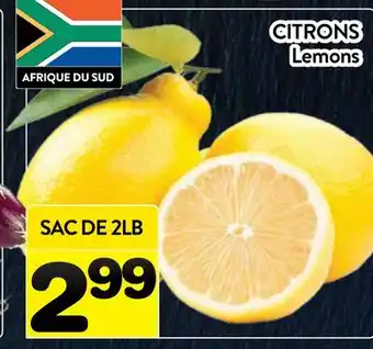Supermarché PA CITRONS | Lemons offer