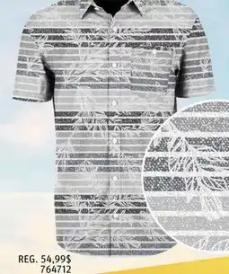 Go Sport Chemise pour hommes Point Zero - PRINTED PZ SUMMER SHIRT offer