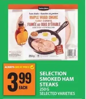 Food Basics Selection smoked ham steaks offer