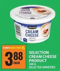 Food Basics Selection cream cheese product offer