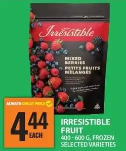 Food Basics Irresistible fruit offer