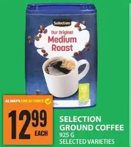 Food Basics Selection ground coffee offer