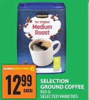 Food Basics Selection ground coffee offer