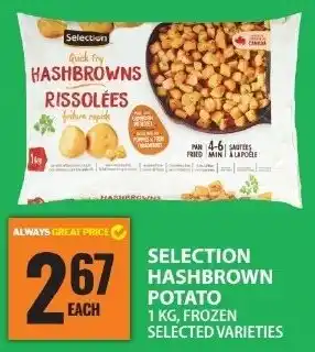 Food Basics Selection hashbrown potato offer