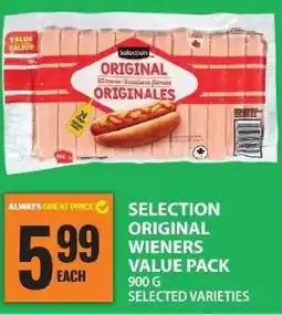 Food Basics Selection original wieners value pack offer