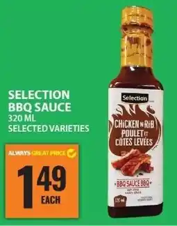 Food Basics Selection bbq sauce offer