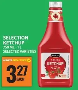 Food Basics Selection ketchup offer