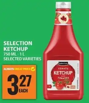 Food Basics Selection ketchup offer
