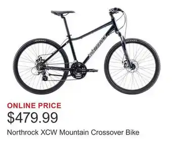 Costco Northrock XCW Mountain Crossover Bike offer
