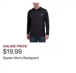 Costco Spyder Men's Rashguard offer