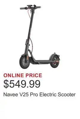 Costco Navee V25 Pro Electric Scooter offer