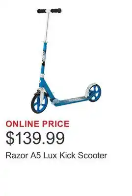 Costco Razor A5 Lux Kick Scooter offer