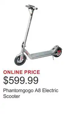 Costco Phantomgogo A8 Electric Scooter offer
