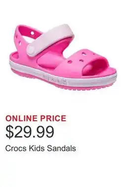 Costco Crocs Kids Sandals offer