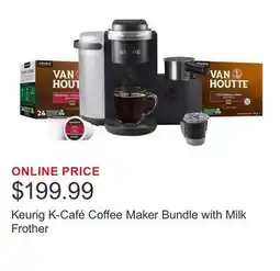 Costco Keurig K-Café Coffee Maker Bundle with Milk Frother offer