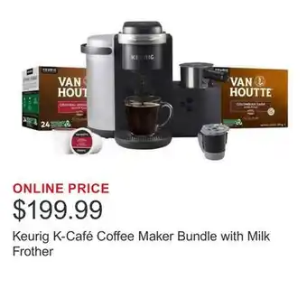 Costco Keurig K-Café Coffee Maker Bundle with Milk Frother offer