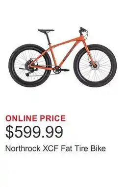 Costco Northrock XCF Fat Tire Bike offer