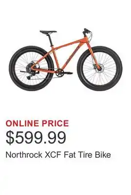Costco Northrock XCF Fat Tire Bike offer