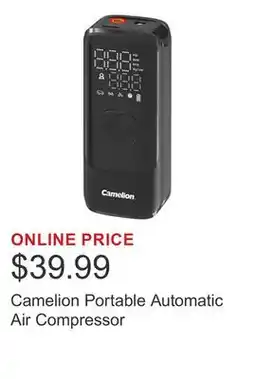 Costco Camelion Portable Automatic Air Compressor offer
