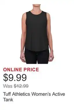 Costco Tuff Athletics Women's Active Tank offer