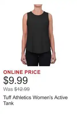 Costco Tuff Athletics Women's Active Tank offer