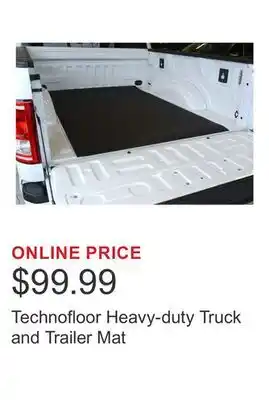 Costco Technofloor Heavy-duty Truck and Trailer Mat offer