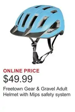 Costco Freetown Gear & Gravel Adult Helmet with Mips safety system offer