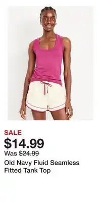 Old Navy Old Navy Fluid Seamless Fitted Tank Top offer