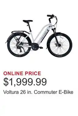 Costco Voltura 26 in. Commuter E-Bike offer