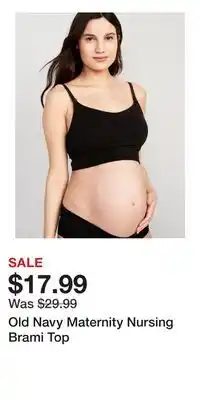 Old Navy Old Navy Maternity Nursing Brami Top offer