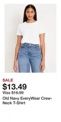 Old Navy Old Navy EveryWear Crew-Neck T-Shirt offer