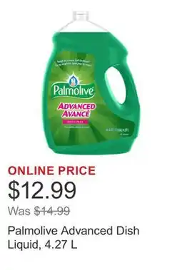 Costco Palmolive Advanced Dish Liquid, 4.27 L offer