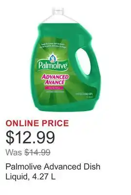 Costco Palmolive Advanced Dish Liquid, 4.27 L offer
