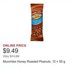 Costco Munchies Honey Roasted Peanuts, 12 × 55 g offer