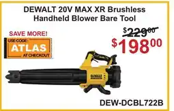 Atlas Tools & Machinery DEWALT 20V MAX XR Brushless Handheld Blower offer