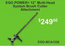 Atlas Tools & Machinery EGO POWER + 12 Multi-Head System Brush Cutter Attachment offer