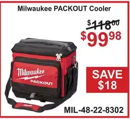 Atlas Tools & Machinery Milwaukee PACKOUT Cooler offer